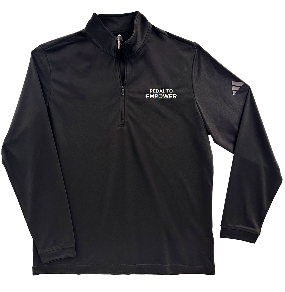 Pedal to Empower- adidas® Quarter-Zip Pullover (Embroidery)