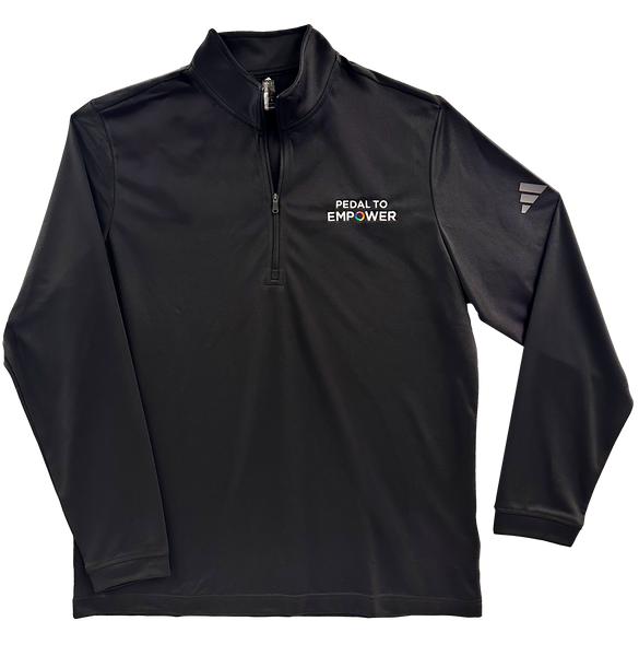 Pedal to Empower- adidas® Quarter-Zip Pullover (Embroidery)