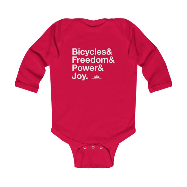 Bicycle Joy Onesie