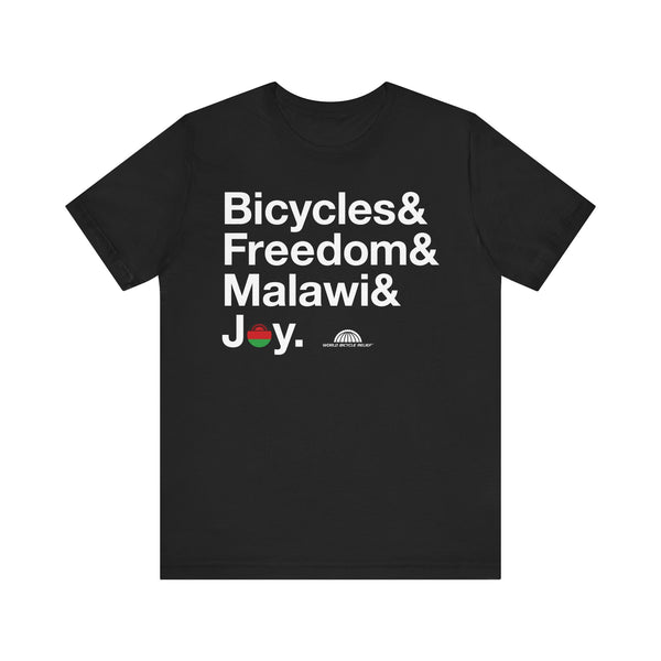 Bicycle Joy Malawi Tee