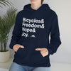 Bicycle HOPE - Unisex Fleece Pullover Hoodie
