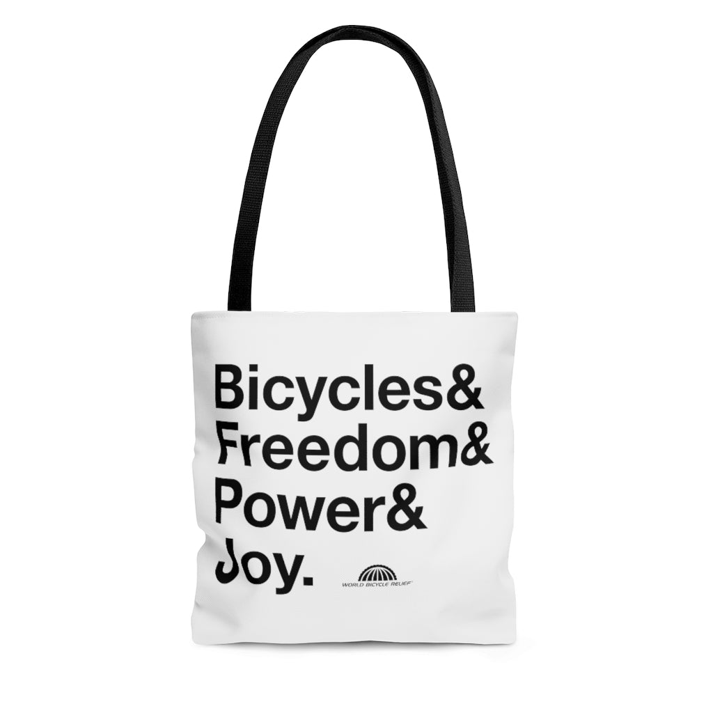 Bicycle Joy Tote