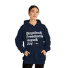 Bicycle HOPE - Unisex Fleece Pullover Hoodie