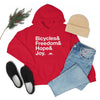 Bicycle HOPE - Unisex Fleece Pullover Hoodie