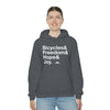 Bicycle HOPE - Unisex Fleece Pullover Hoodie