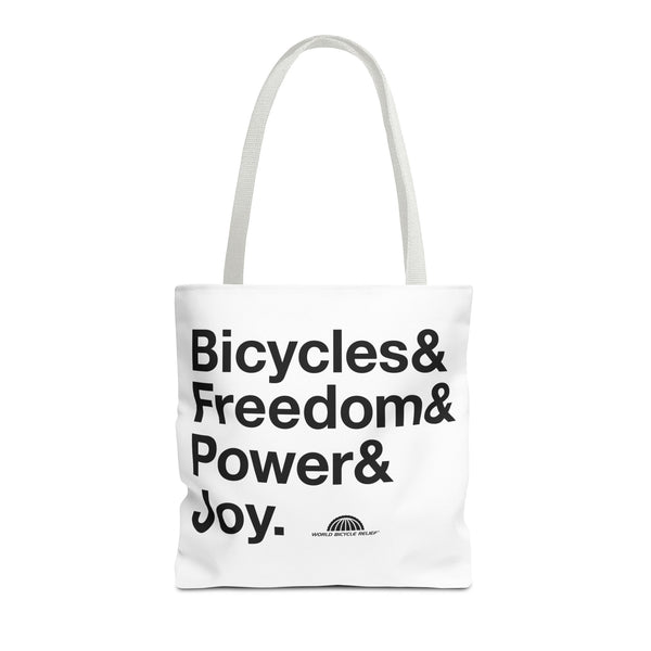 Bicycle Joy Tote