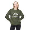 Buffalo Bicycles Mid-weight Soft-style Fleece Crewneck Sweatshirt