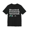 Bicycle Joy Tanzania Tee