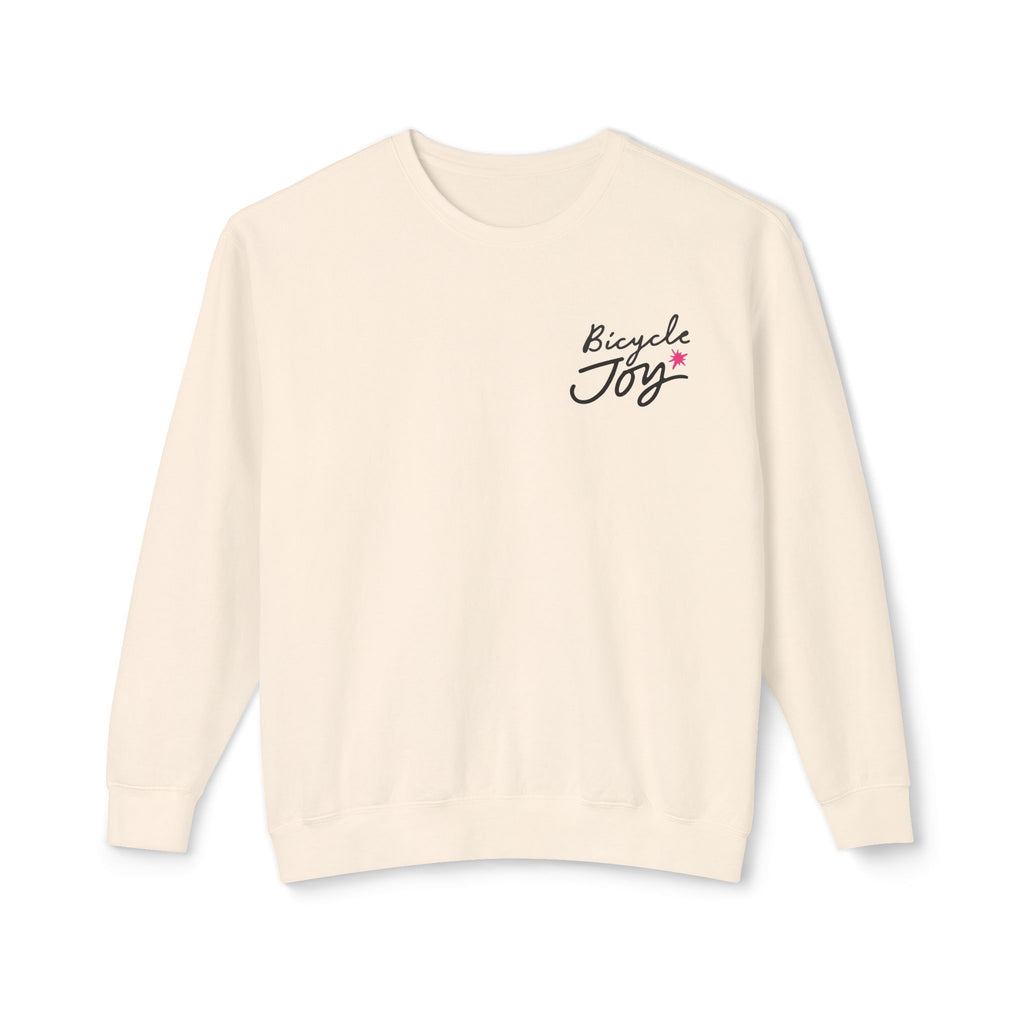 Bicycle Joy Crewneck Sweatshirt